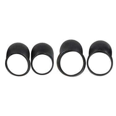 Imagem de simhoa 4 peças Tambor Finger Sleeve Knocking Playing Finger Cover for Steel Tongue Drum Tool