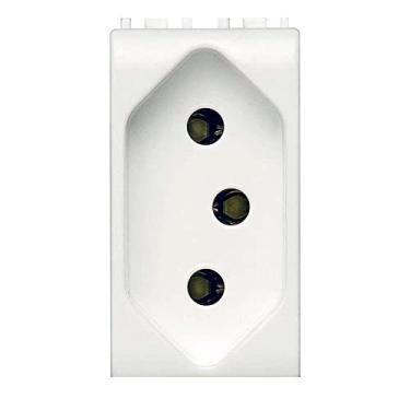 Imagem de Módulo Tomada 2P+T 10A Light Branca