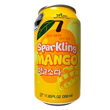 Imagem de Refrigerante Importado Coreia - Sunkist Sparkling Mango - Sabor Manga