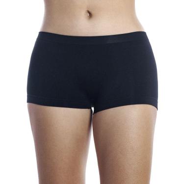Imagem de Calcinha Boxer Feminina sem Costura Loba Touch + 