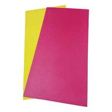 Imagem de Kit 2 Colchonetes EVA Tapete Yoga 100x50x1cm 10mm Coloridos