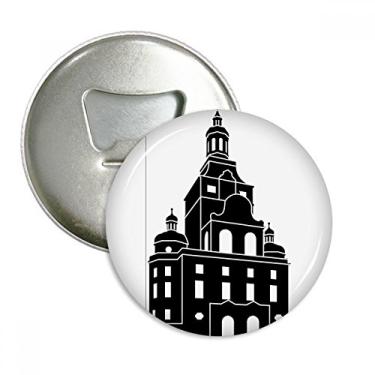 Imagem de Abridor de garrafas com ímã de geladeira com arquitetura famosa da Alemanha