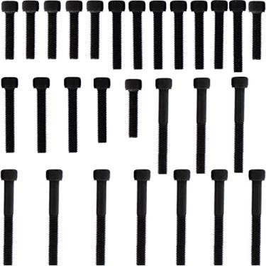 Imagem de Kit parafusos aço liga tampa motor lateral esquerda+direita compativel com CBX250 Twister 2001 a 2008 XR250 Tornado 2001 a 2008