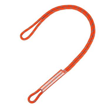 Imagem de NewDoar Corda de Montanhismo Prusik 8 mm Pré-Costurada 12" Prusik Loop |60,96 cm Costura |121,92 cm Purcell Prusik para Escalada Arborist Rescue, Laranja, 12"/30cm/3pcs