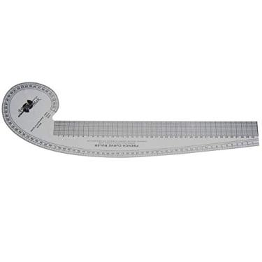 Imagem de Régua Curvada Francesa Modelagem Flexível para Modelagem