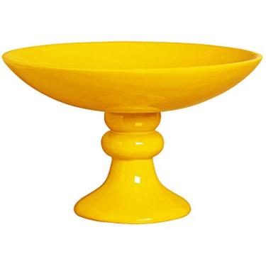 Imagem de Centro De Mesa Monaco Pé Alto Ceramicas Pegorin Amarelo