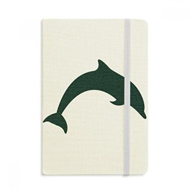 Imagem de Caderno de anotações Blue Ocean Docile Jump Dolphin oficial de tecido rígido diário clássico