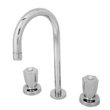 Imagem de Torneira Misturador Lavatório Bica Alta 3196 C50 1/4 Volta