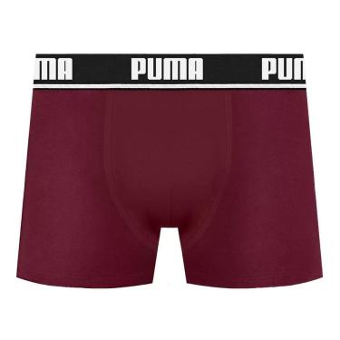 Imagem de Cueca Adulto Boxer Algodão Com Elástico Modelo Anatômico Puma