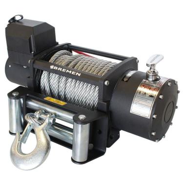 Imagem de Guincho Elétrico com Cabo 26 m Até 9071 Kgs 12v 6740 BREMEN