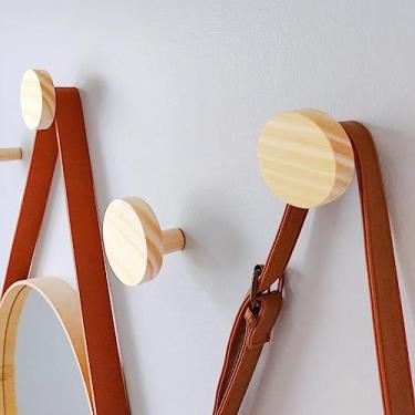 Imagem de Gancho De Parede Bola Pinus 1 peça