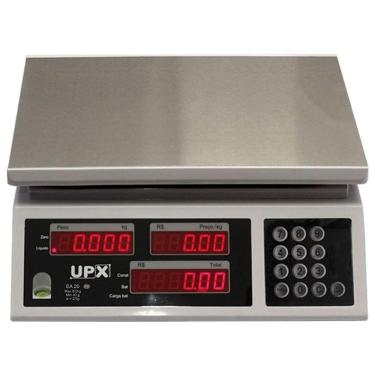 Imagem de Balança Digital UPX EA 20 com bateria, Lacre e Selo Inmetro