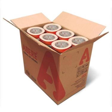 Imagem de Kit 10 Fita Crepe Larga USO Geral e Pintura 48MM X 50M Adere