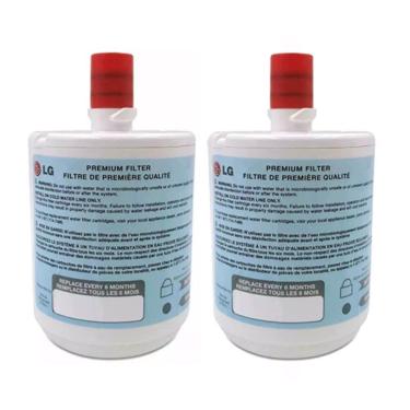 Imagem de Kit 2 Unidades Refil Filtro de Água LT500P Original LG