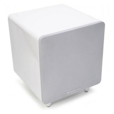 Imagem de Subwoofer Cambridge Audio Minx X300, branco alto brilho
