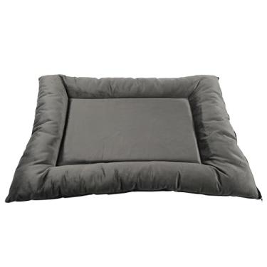 Imagem de Colchonete Gigante 70x90 Com Zíper para Cachorro ou Gato Caminha Pet Grande PRETO