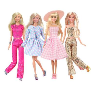 Kit 5 Looks, Roupinhas Sortidas Para Barbie - Rose Roupas De Bonecas - Roupa  de Boneca - Magazine Luiza