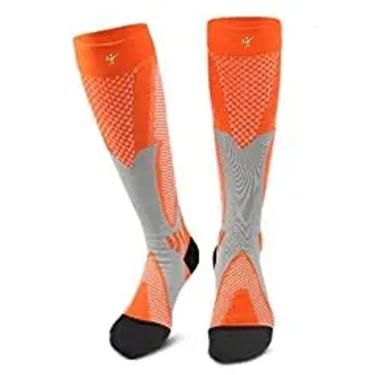 Imagem de Meia Esportiva Gold Sports Futebol Confort Longa 3/4  Anti - Derrapante Adulto