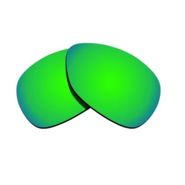 Imagem de Lentes de reposição polarizadas para Oakley Crosshair 1.0 - Cores (revestimento verde espelhado)