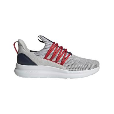 Imagem de adidas Lite Racer Adapt 7.0 Tênis masculino, Branco/tinta/cinza, 11.5 Wide