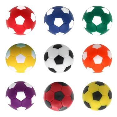 Imagem de YIJU 9 peças de bolas de pebolim, bolas de jogo de mesa de futebol, bolas de futebol de mesa para jogo familiar, 36 mm
