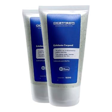 Imagem de Esfoliante Corporal Cicatribem 150g - Auxilia no Tratamento para Estrias - 2 Unidades