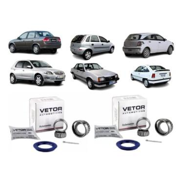 Imagem de 2 Kit Rolamento Roda Traseira Corsa Celta Monza Kadett Novo