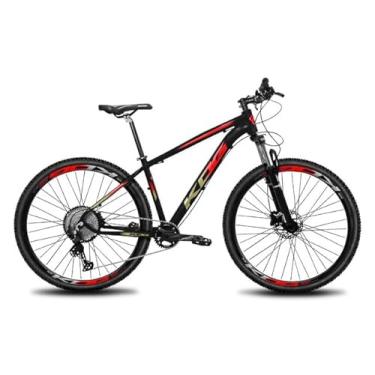 Imagem de Bicicleta Aro 29 MTB KOG 12 Velocidades Freios Hidráulicos,19,Preto Dourado Vermelho