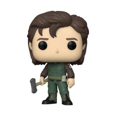 Imagem de POP [Stranger Things - Hunter Steve Harrington [Season 4] Funko Vinyl Figure (Bundled with Compatible Box Protector Case), Multicolor, 3.75 inches
