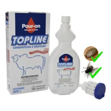 Imagem de Topline Pour-on Carrapaticida E Inseticida 1lt