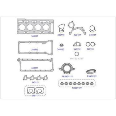 Imagem de Jogo de junta superior do motor  fiesta ka taranto
