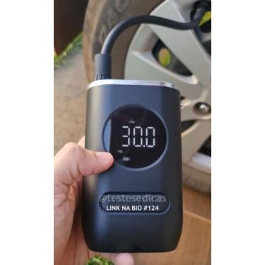 Imagem de Compressor de Ar Portatil Potente encher pneu Carro - INTERNACIONAL