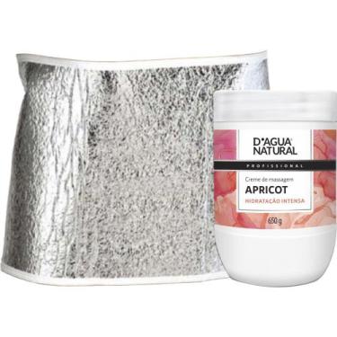 Imagem de Hidratação Corporal Creme Apricot 650G Cinta Isolmanta - D'Águas Natur