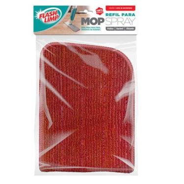Imagem de Refil Para Mop Spray Vermelho - FLASH LIMP, U