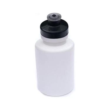 Imagem de Squeeze Branco Com Tampa Colorida 300ml Escola - Master Toys