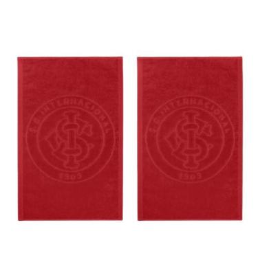 Imagem de Kit 2 Toalhas de Rosto e Mão Aveludada 100% Algodão Time Internacional