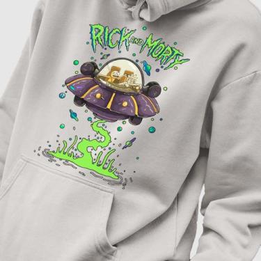 Imagem de Blusa Moletom Genuine Grit Masculina Estampada Algodão 30.1 Rick e Mor