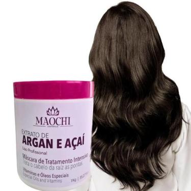 Imagem de Creme Capilar Hidratação Imediata Maochi Cosméticos 1KG Profissional R
