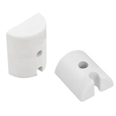 Imagem de Calço Para Telhas Onduladas Perfil 075 Onda Baixa Branco - 100 Unidades