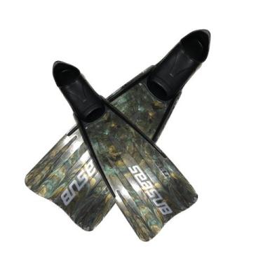 Imagem de NADADEIRA VELOX CAMUFLADO SEASUB Mergulho Natação Pé de pato Mar Rio P