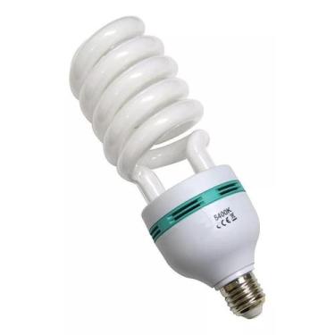Imagem de Lâmpada Tricool Espiral 150w P/ Fotográfia 5500k 220 vol - Tricolor