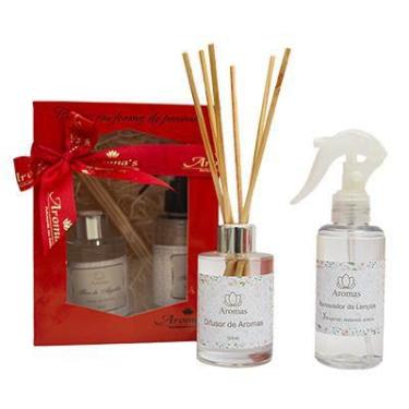 Imagem de Kit Perfumado Difusor de aromas + Renovador de Lençóis Flor de Algodão