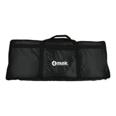 Imagem de Bag capa almofadada luxo impermeável para teclado 5/8 compact - 4MUSIC