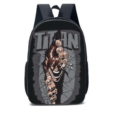 Imagem de Mochila Escolar Infanto Juvenil Anime Attack On Titan Novidades 0528 -