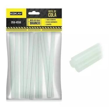 Imagem de Kit Bastão Grosso Cola Quente Refil Silicone 11mm X 20cm - ChipSCE