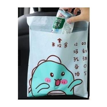 Imagem de Saco De Lixo Criativo  Vedação Para Carro Uso Reutilizável - oem, Lilá