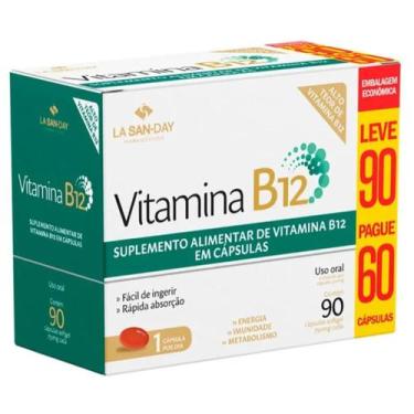 Imagem de Vitamina B12 La San Day-Leve 90 Pague 60 Cápulas