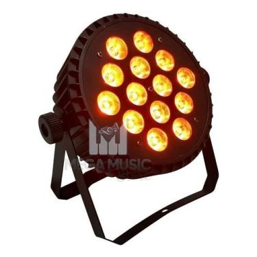 Imagem de Canhao Refletor Par 64 14 Led Cree 18w Rgbwa+uv Hexaled - SHOWTECH,  B