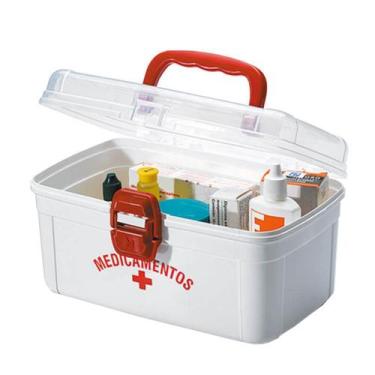 Imagem de Maleta / frasqueira media para medicamentos 24,2x16,3x12,8cm - NITRONP