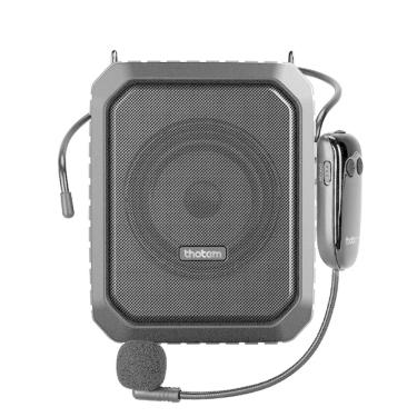 Imagem de Amplificador Portátil de Voz THOTEM AX, 18W de potência e acompanhado de 2 Microfones – O Kit do Professor